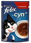FELIX Суп для взрослых кошек с говядиной 48гр